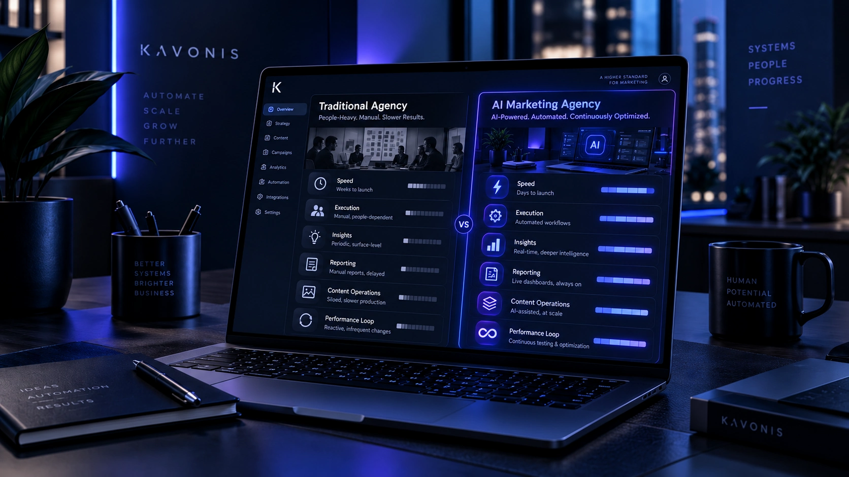 AI Marketing Agency vs Traditional Agency: What Actually Changes? featured image