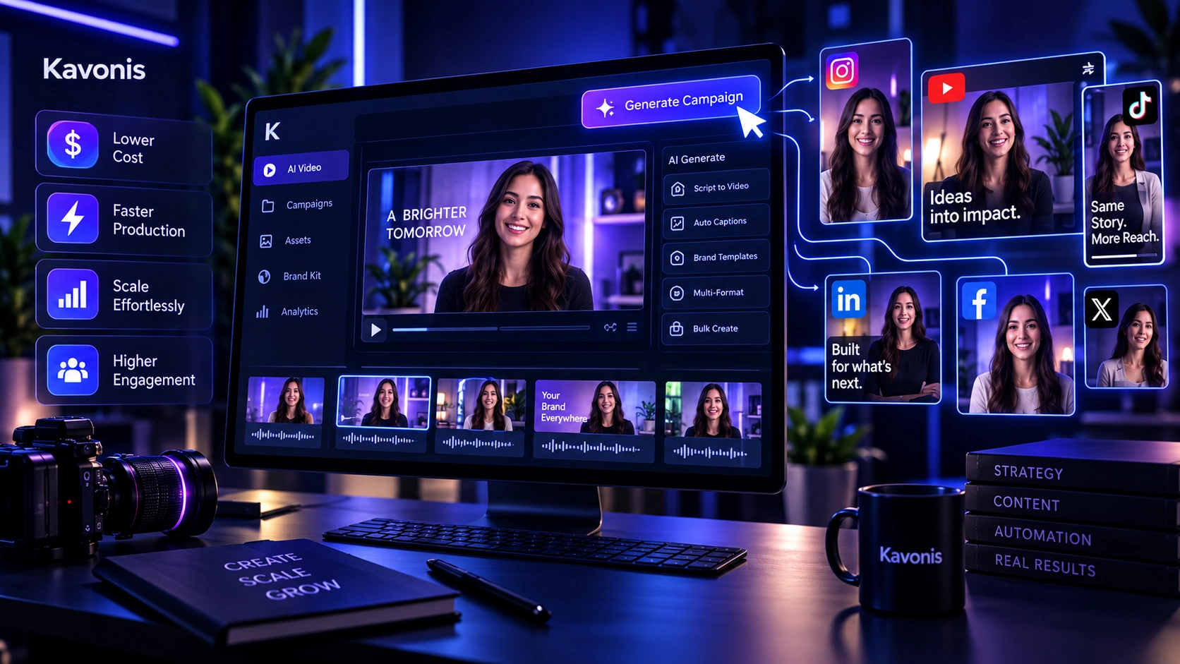 The Real Benefits of AI-Generated Video for Brands: Cost, Speed, Scale and Engagement featured image