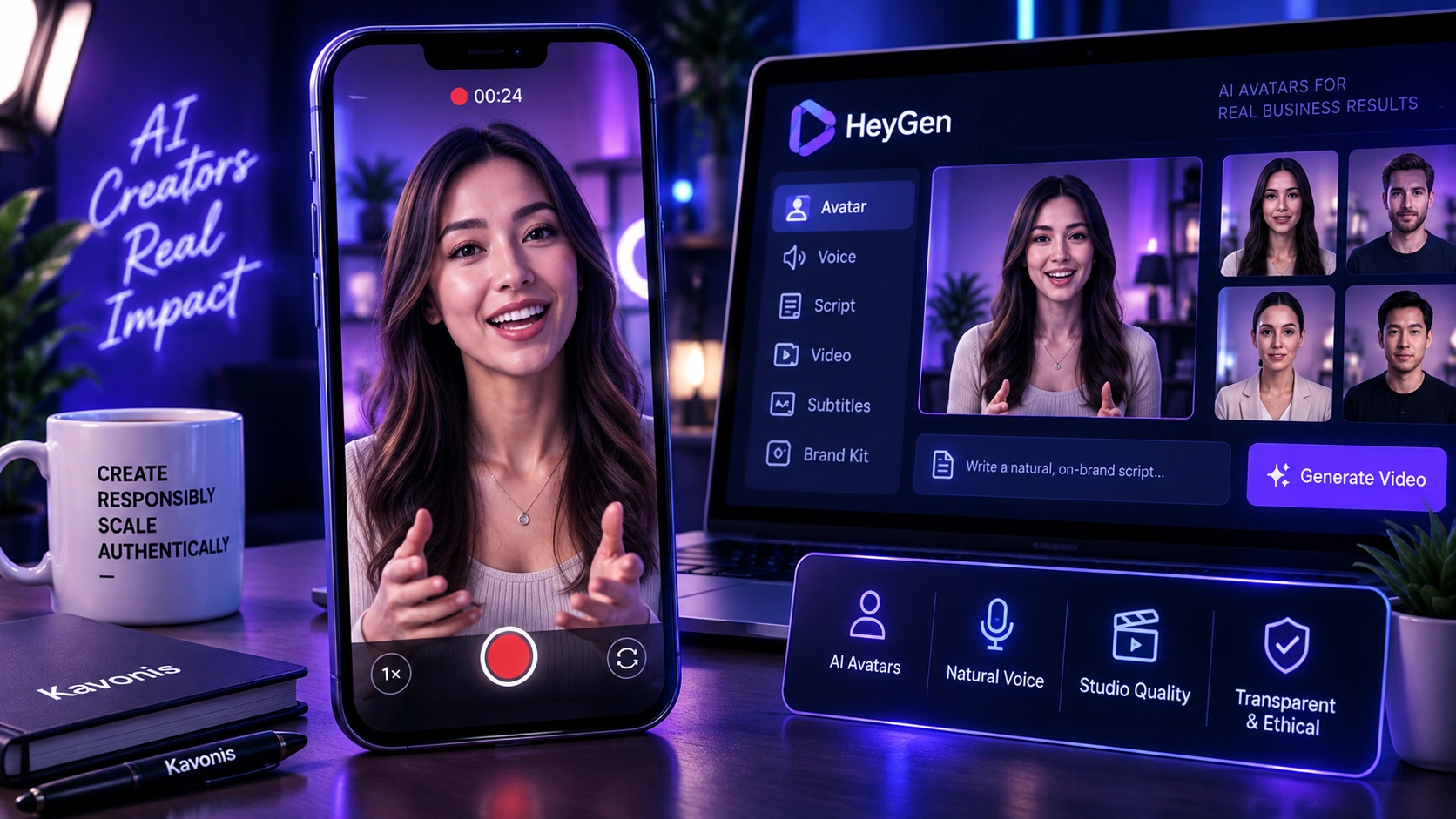 How We Create UGC-Style Videos With HeyGen Without Pretending They Are Organic Testimonials featured image
