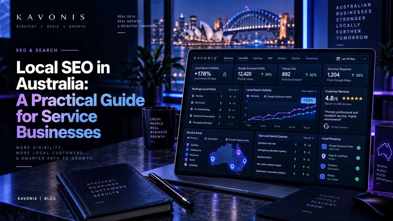 Local SEO in Australia: A Practical Guide for Service Businesses featured image