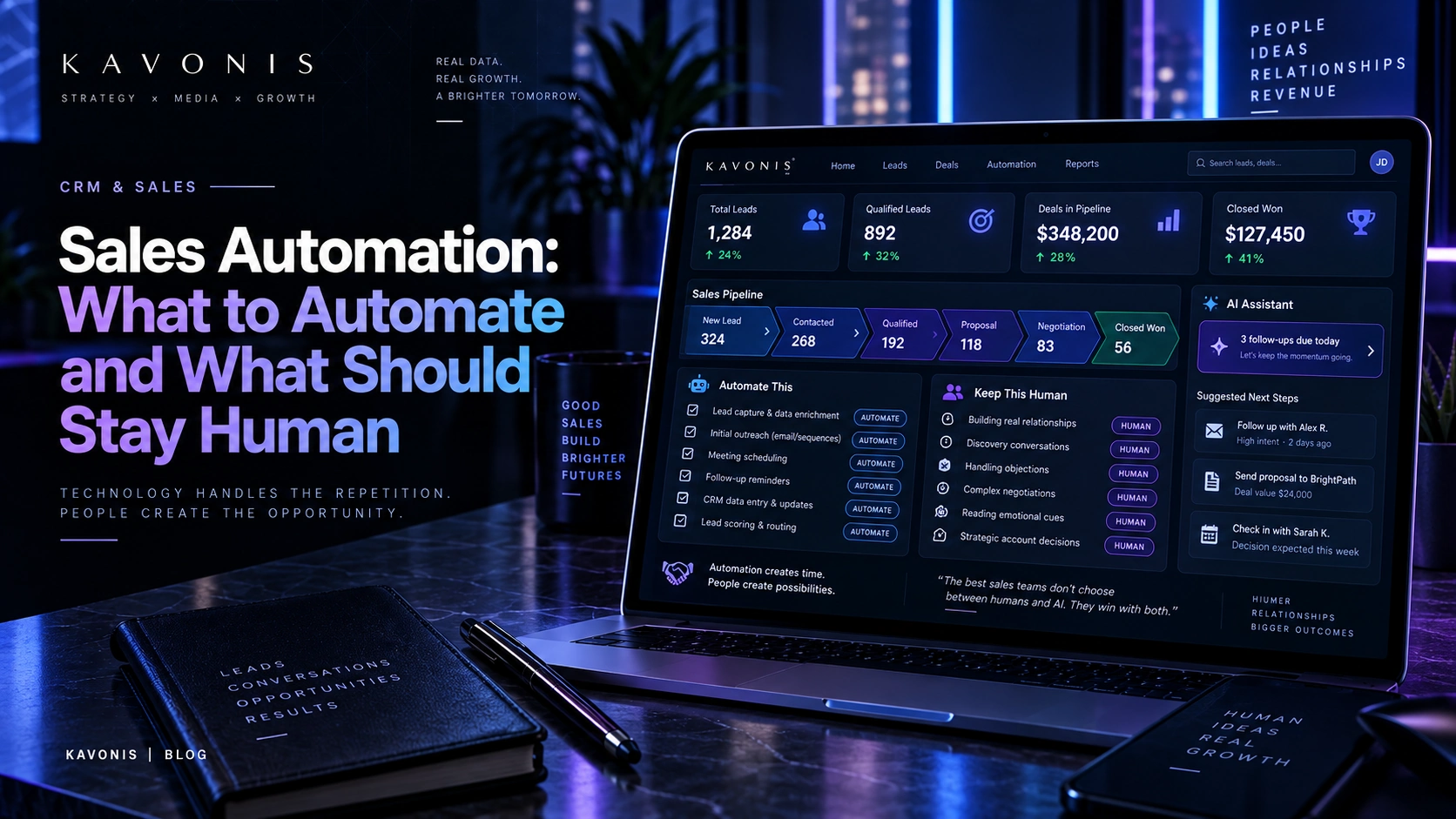 Sales Automation: What to Automate and What Should Stay Human featured image